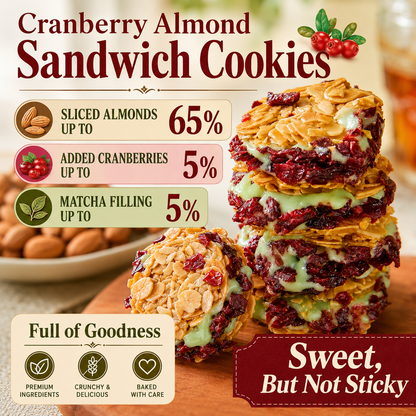 Limited Sale – Cranberry Almond Crisps – Crispy & Creamy-Ryan