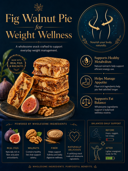 🌟 Limited Stock 🌟 Black Sesame Cranberry Fig Walnut Pie, Natural Plant‑Based Snack Bar-Ryan