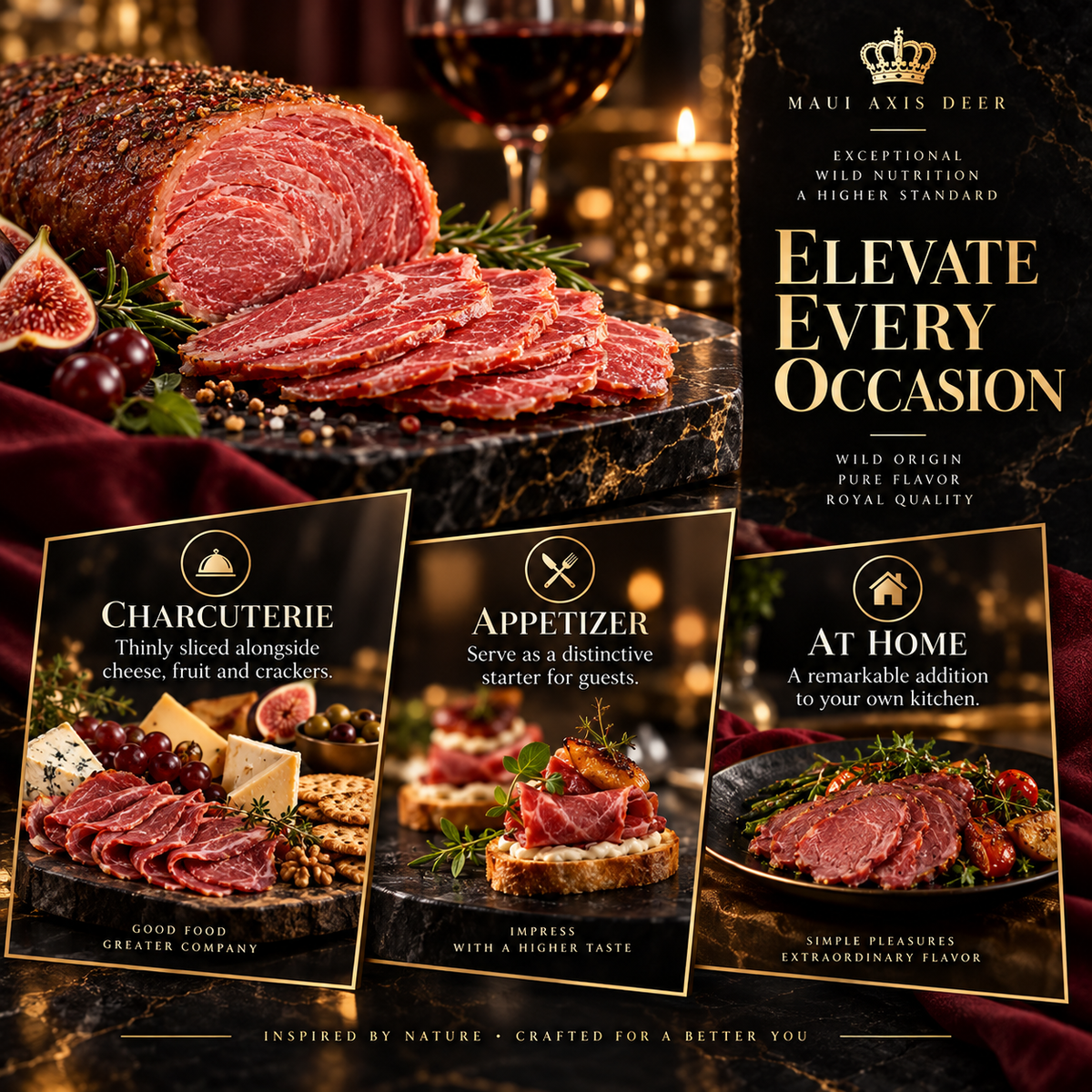 Premium Hawaiian Royal Wild Venison-Ryan