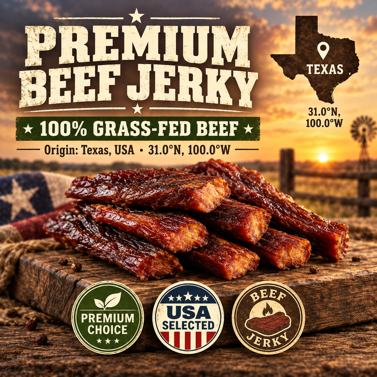 100% Grass-Fed Premium Beef Steak-Ryan